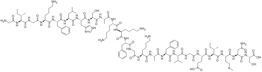 蛙皮素2,108433-95-0,结构式