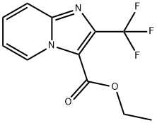 ETHYL 2-TRIFLUOROMETHYLIMIDAZO[1,2-A]PYRIDINE-3-CARBOXYLATE Structure