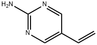 2-Pyrimidinamine, 5-ethenyl- (9CI) Struktur