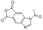 1-ACETYL-1H-FURO[3',4':4,5]BENZO[1,2-D]IMIDAZOLE-5,7-DIONE Struktur