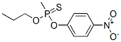 Methylphosphonothioic acid O-(4-nitrophenyl)O-propyl ester 结构式
