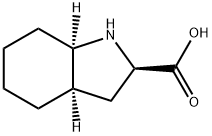 (R)OCTAHYDRO-1H-INDOLE-2-CARBOXYLIC ACID Struktur