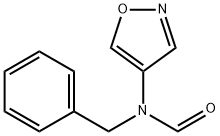 N-BENZYL-N-(4-ISOXAZOLYL)FORMAMIDE Structure