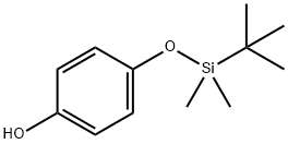 4-(TERT-ブチルジメチルシロキシ)フェノール 化学構造式