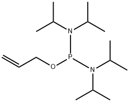 ALLYL TETRAISOPROPYLPHOSPHORODIAMIDITE Structure