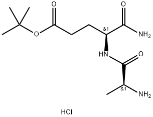 H-ALA-GLU(OTBU)-NH2 · HCL, 108607-07-4, 结构式