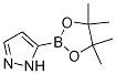 1H-Pyrazole, 5-(4,4,5,5-tetraMethyl-1,3,2-dioxaborolan-2-yl)-, 1086111-17-2, 结构式