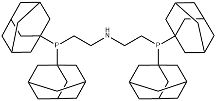 Bis[2-(di-1-adamantylphosphino)ethyl]amine, min. 97% Structure