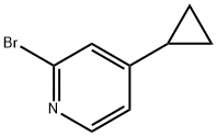 2-溴-4-环丙基吡啶, 1086381-39-6, 结构式