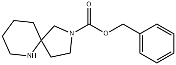 2,6-Diazaspiro[4.5]decane-2-carboxylic acid, phenylMethyl ester Struktur