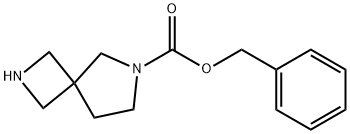2,6-二氮杂螺[3.4]辛烷-6-羧酸苄酯,1086394-85-5,结构式