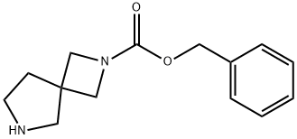 Benzyl 2,6-diazaspiro[3.4]octane-2-carboxylate 结构式