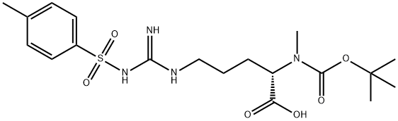 BOC-N-ME-ARG(TOS)-OH 化学構造式