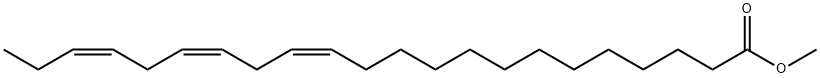 顺-13,16,19二十二碳三烯酸甲酯 结构式