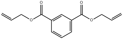 イソフタル酸ジアリル 化学構造式