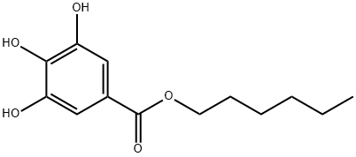 没食子酸己酯, 1087-26-9, 结构式