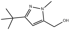 (3-tert-butyl-1-Methyl-1H-pyrazol-5-yl)Methanol Struktur