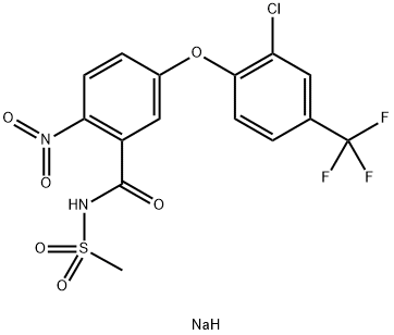 Fomesafen sodium Structure