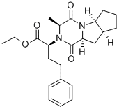 ラミプリルジケトピペラジン 化学構造式