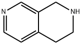 1,2,3,4-テトラヒドロ-2,7-ナフチリジン 化学構造式