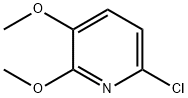6-クロロ-2,3-ジメトキシピリジン 化学構造式