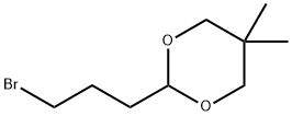 4-溴丁醛新戊二醇缩醛 结构式