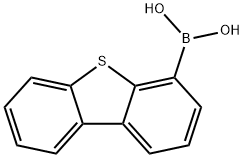 4-DIBENZOTHIOPHENEBORONIC ACID Struktur