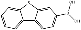 Dibenzothiophene-3-boronic acid Structure