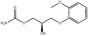 (S)-Methocarbamol 结构式