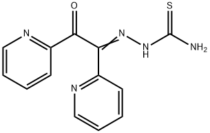 (1E)-1,2-DIPYRIDIN-2-YLETHANE-1,2-DIONE THIOSEMICARBAZONE Struktur