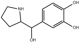 1,2-Benzenediol, 4-(hydroxy-2-pyrrolidinylmethyl)- (9CI) Struktur