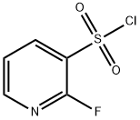2-フルオロピリジン-3-スルホニルクロリド 化学構造式