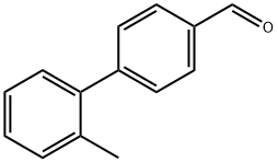2'-メチル[1,1'-ビフェニル]-4-カルボキシアルデヒド 化学構造式