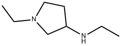 3-PyrrolidinaMine, N,1-diethyl- Struktur