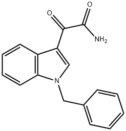 2-(1-benzyl-1H-indol-3-yl)-2-oxoacetaMide Structure
