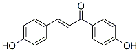 (E)-1,3-bis(4-hydroxyphenyl)prop-2-en-1-one Struktur