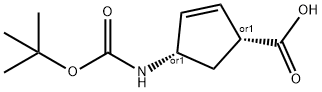 108999-93-5 (1R,4S)-N-叔丁氧羰基-1-氨基环戊-2-烯-4-甲酸