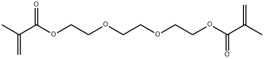 Triethylene glycol dimethacrylate Struktur