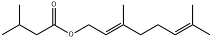 GERANYL ISOVALERATE Structure