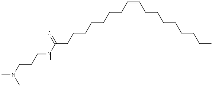 N-[3-(dimethylamino)propyl]oleamide Struktur