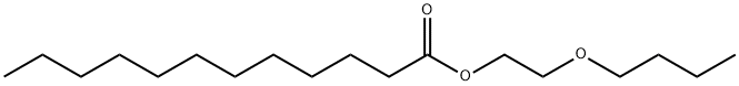 ドデカン酸2-ブトキシエチル 化学構造式