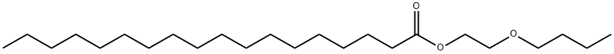 2-BUTOXYETHYL STEARATE Structure