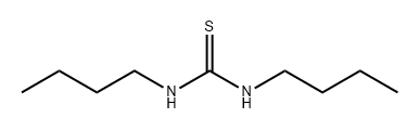 1,3-ジブチルチオ尿素 化学構造式