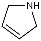 3-ピロリン (ピロリジン含む) 化学構造式