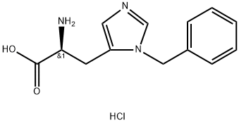 L-HISTIDINE, 3-(PHENYLMETHYL)-, DIHYDROCHLORIDE Structure