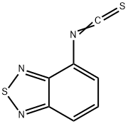4-イソチオシアナト-2,1,3-ベンゾチアジアゾール 化学構造式