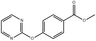 2-(4-甲氧羰基苯氧基)嘧啶, 1090587-89-5, 结构式