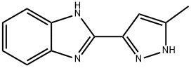1H-Benzimidazole,2-(5-methyl-1H-pyrazol-3-yl)-(9CI) Struktur