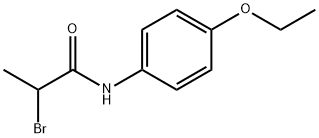 2-bromo-N-(4-ethoxyphenyl)propanamide Structure