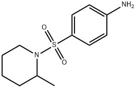 4-[(2-methylpiperidin-1-yl)sulfonyl]aniline(SALTDATA: FREE) Structure